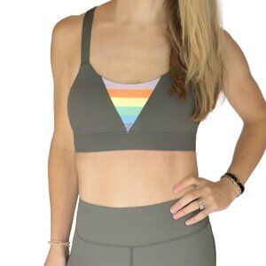 PRIDE Rainbow Sports Bra, XL